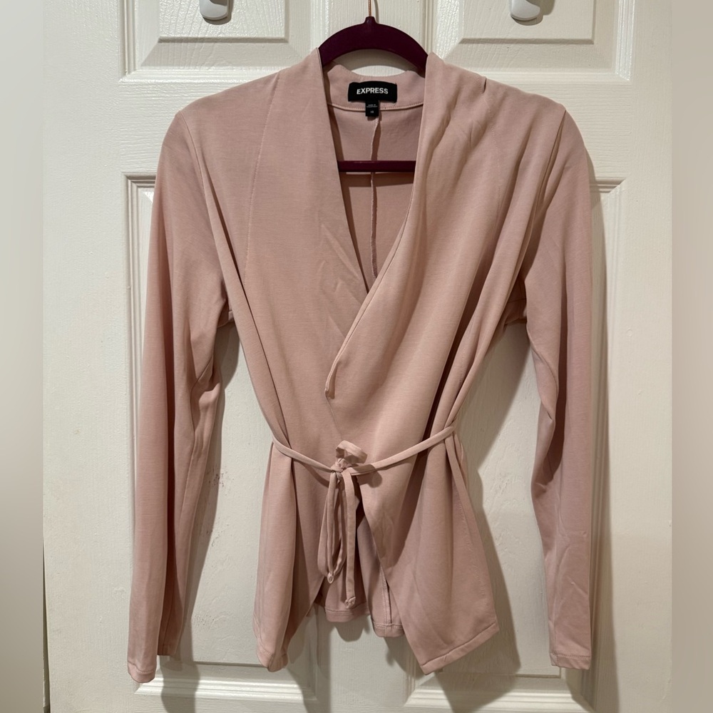 Express Blush Pink Knit Top